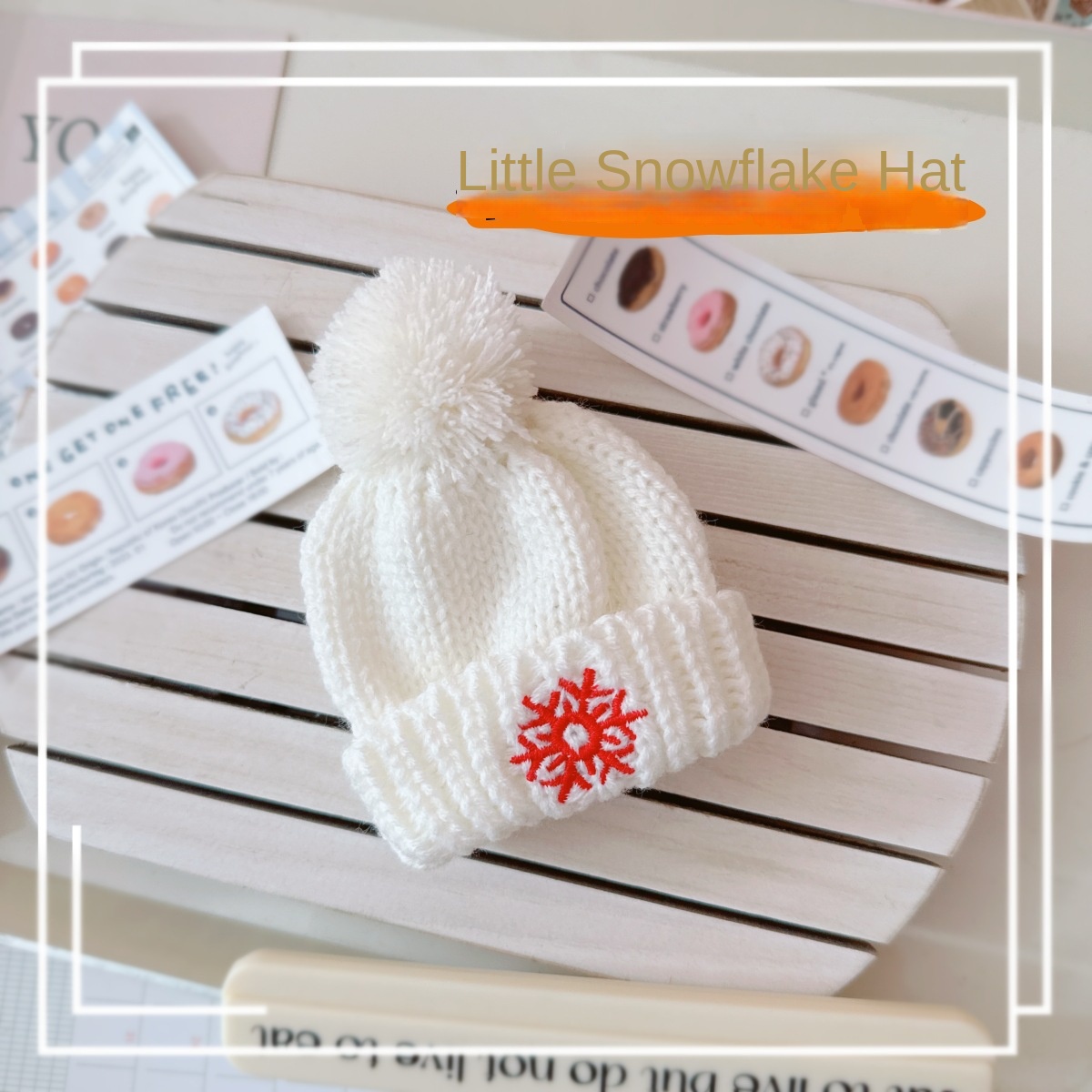 Cotton doll with starfish body normal body 15CM Christmas shawl cloak Christmas hat — image 15