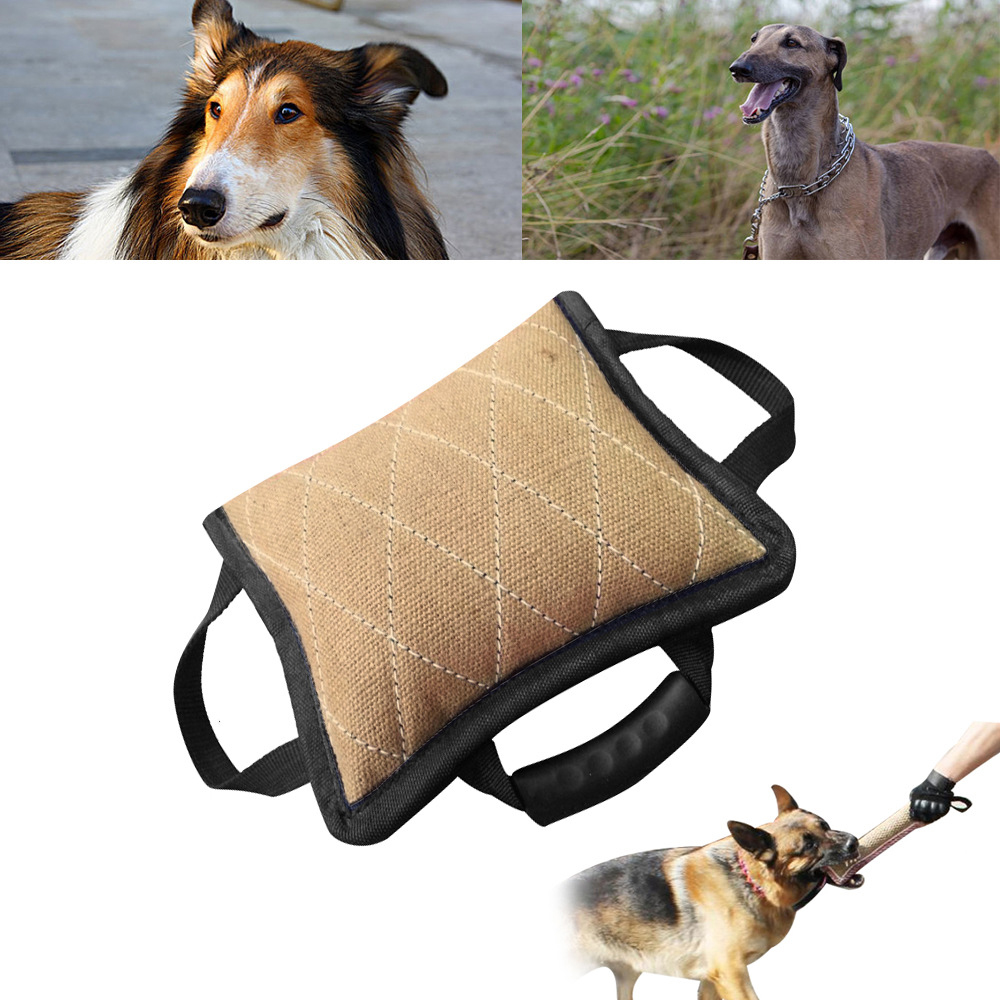 Bolsa de Mordida para Perros con Lino Finísimo - Juguetes Resistentes a Mordidas — imagen 1