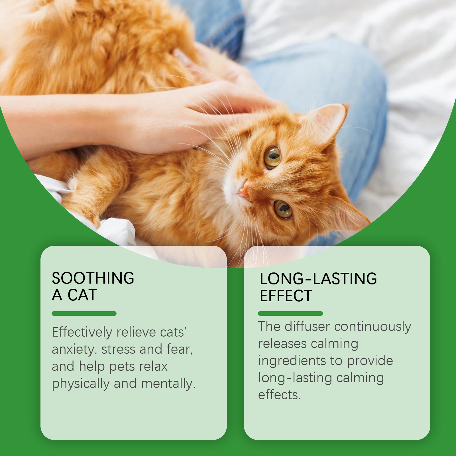Kit de Diffusor de Fеромonas Calmantes para Gatos 45ml, Alivio del Estrés para Gatos Ansiosos y Kittenes — imagen 2