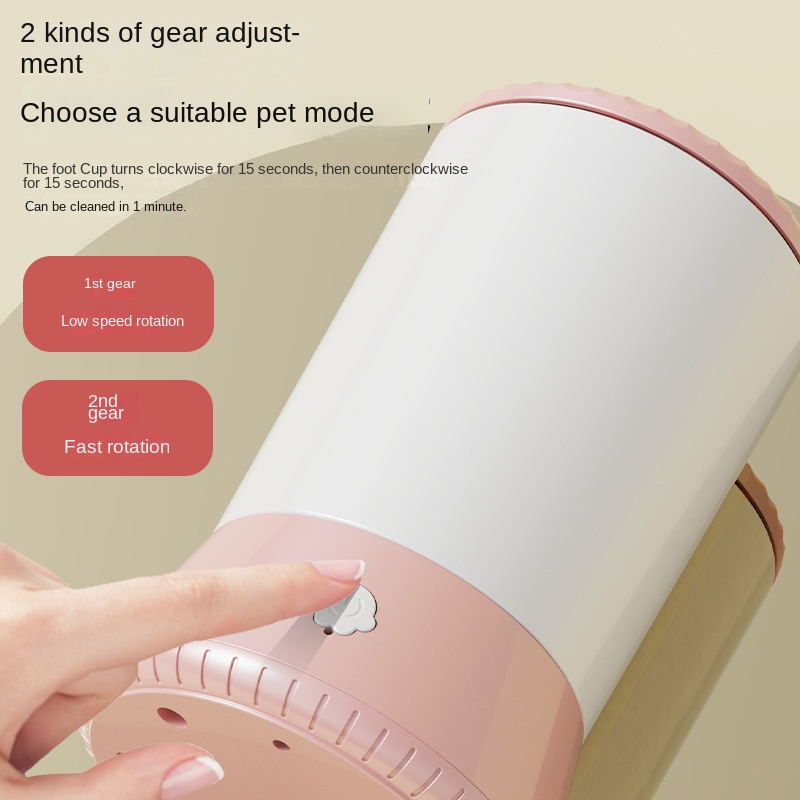 Pet Auto Foot Bath for Dogs and Cats Smart Pet Foot Cleaning Device — image 4