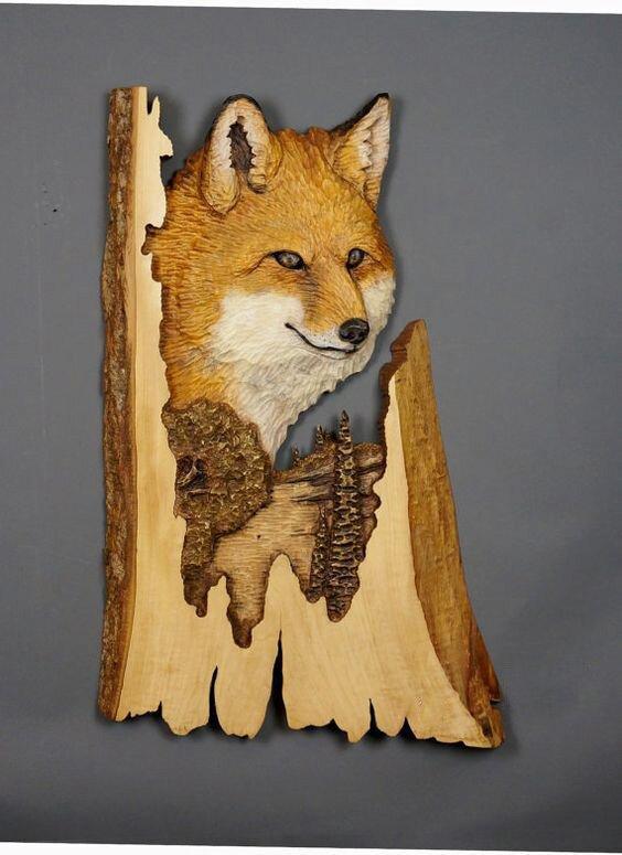 Regalo de Aniversario Artesanía Tallada de Animal Regalo para Colgar en la Pared — imagen 8
