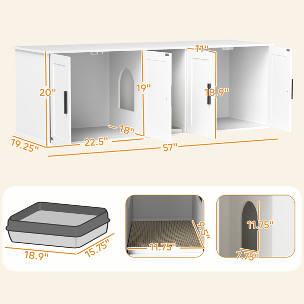 Wooden Cat House — imagen 4