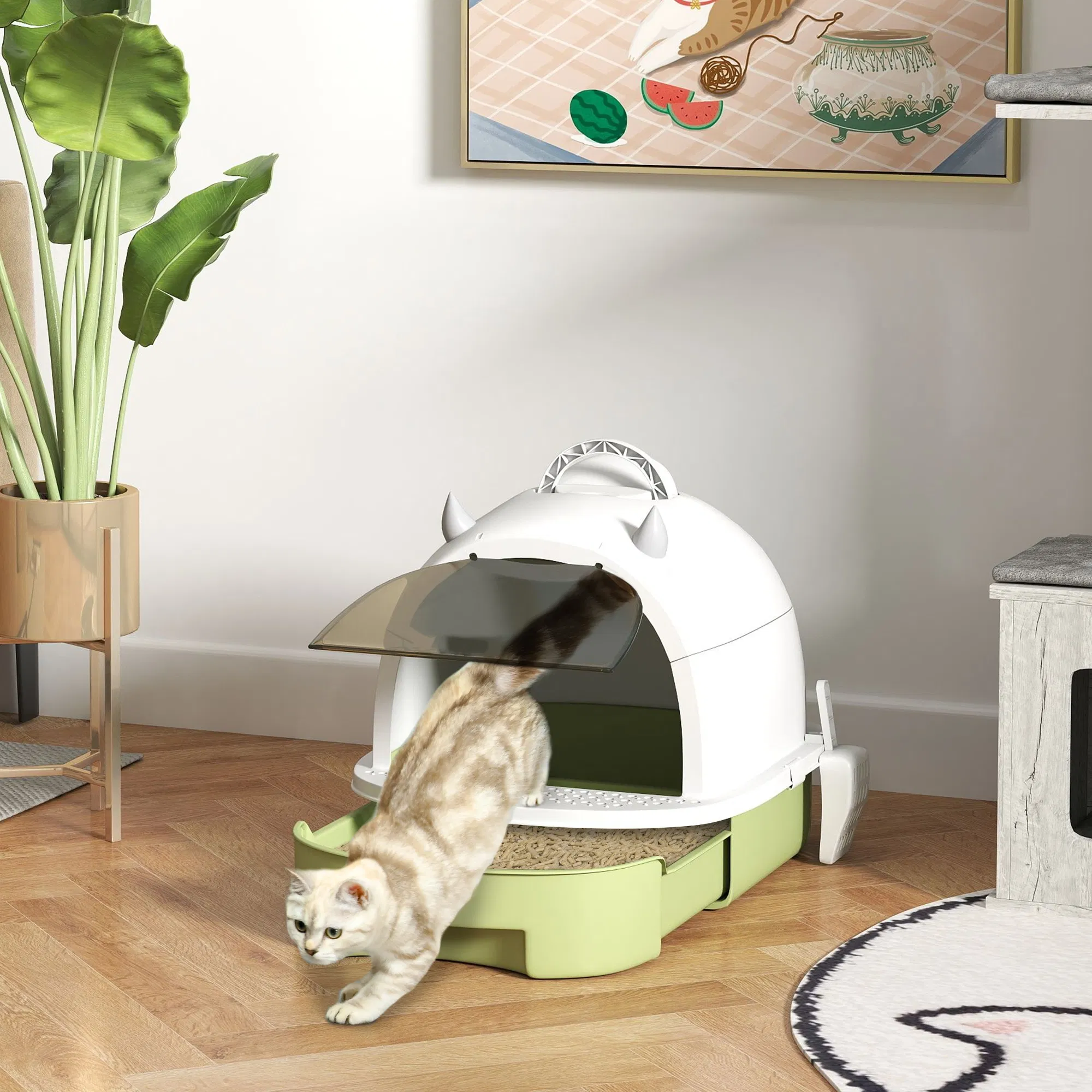Cat Litter Box, Cat Litter Box Enclosure — image 6