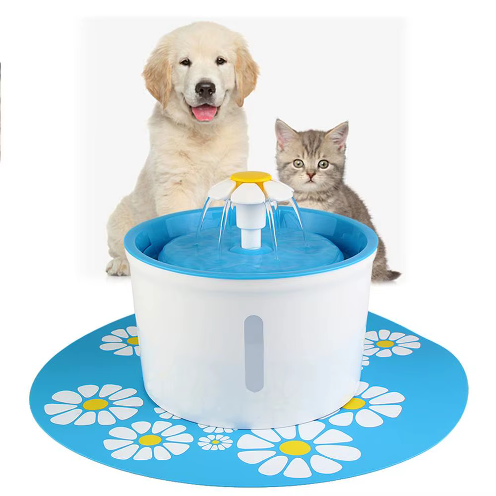 Cat Fountain Drinking 1.6L Automatic Pet Water Fountain Pet Water Dispenser Dog Cat Health Caring Fountain Water Feeder — image 1