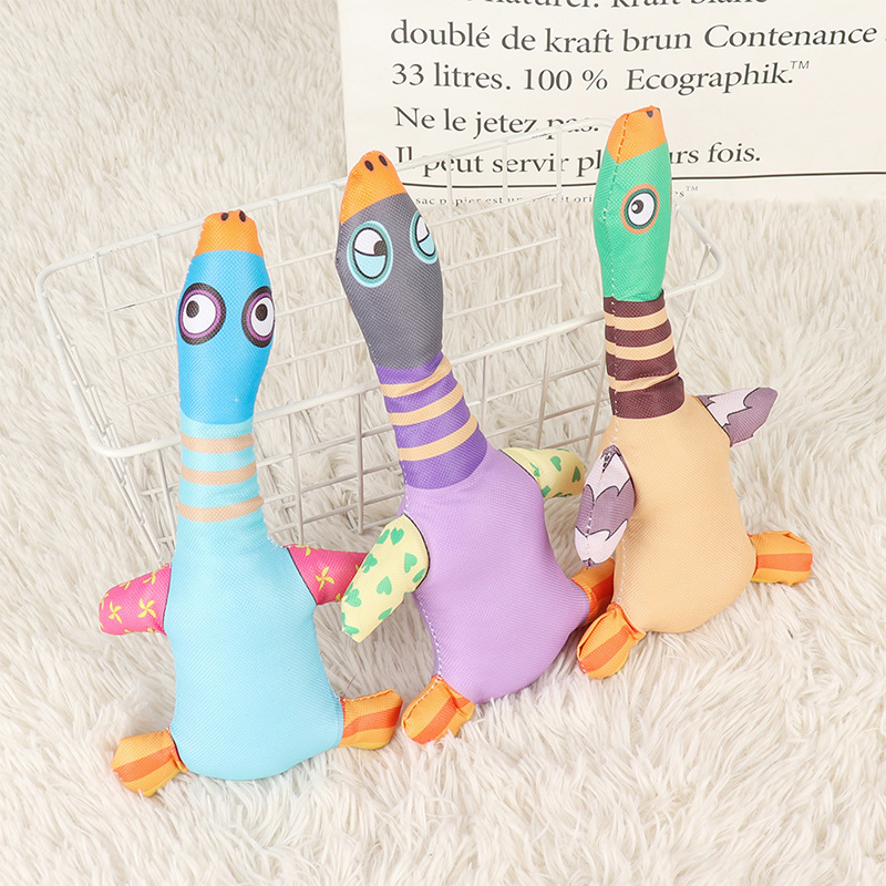 New Dog Toys Sound Duck Oxford Cloth Bite Resistant Pet Toys — image 1