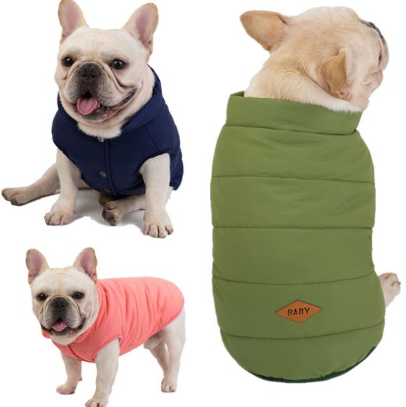 Dog Pet Bulldog Cotton Vest — image 1