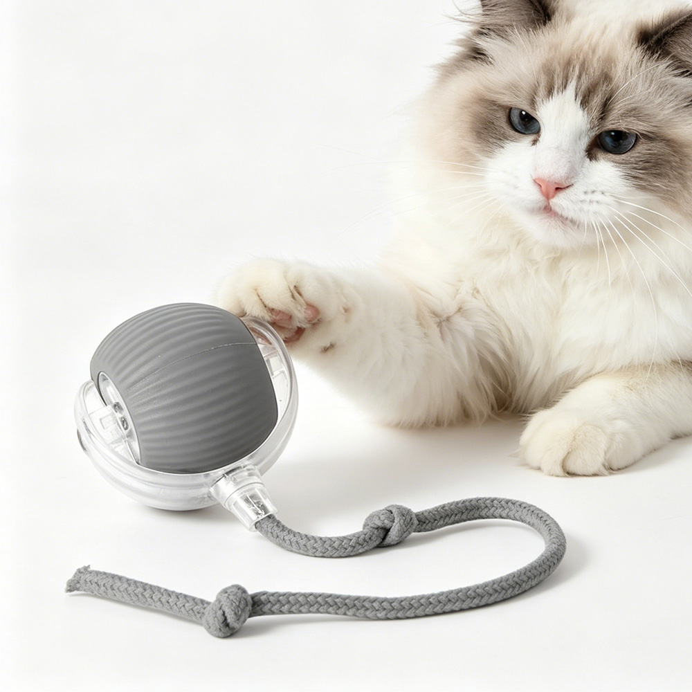 Pelota Interactiva Eléctrica para Perros y Gatos, Juego Inteligente para Interior — imagen 1