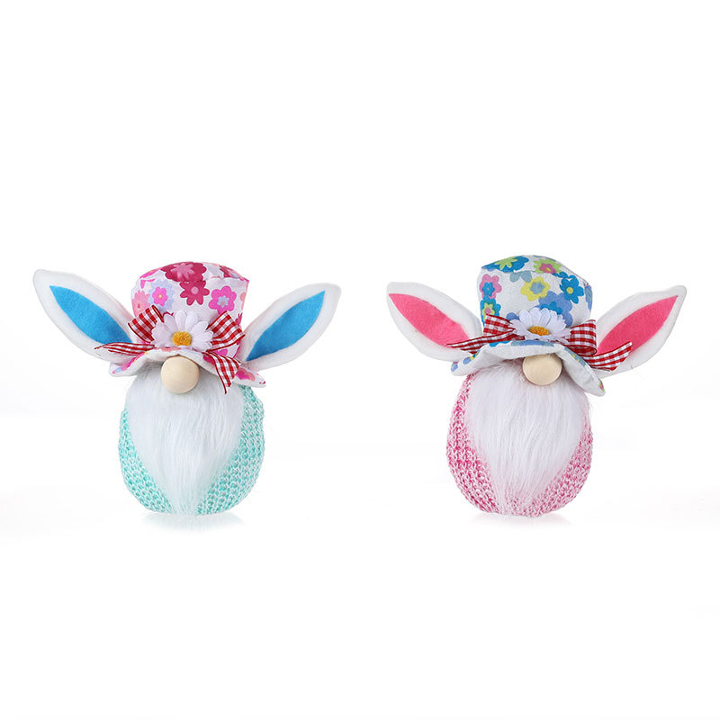 Nueva decoración de gnomos sin cara para conejo de Pascua — imagen 5