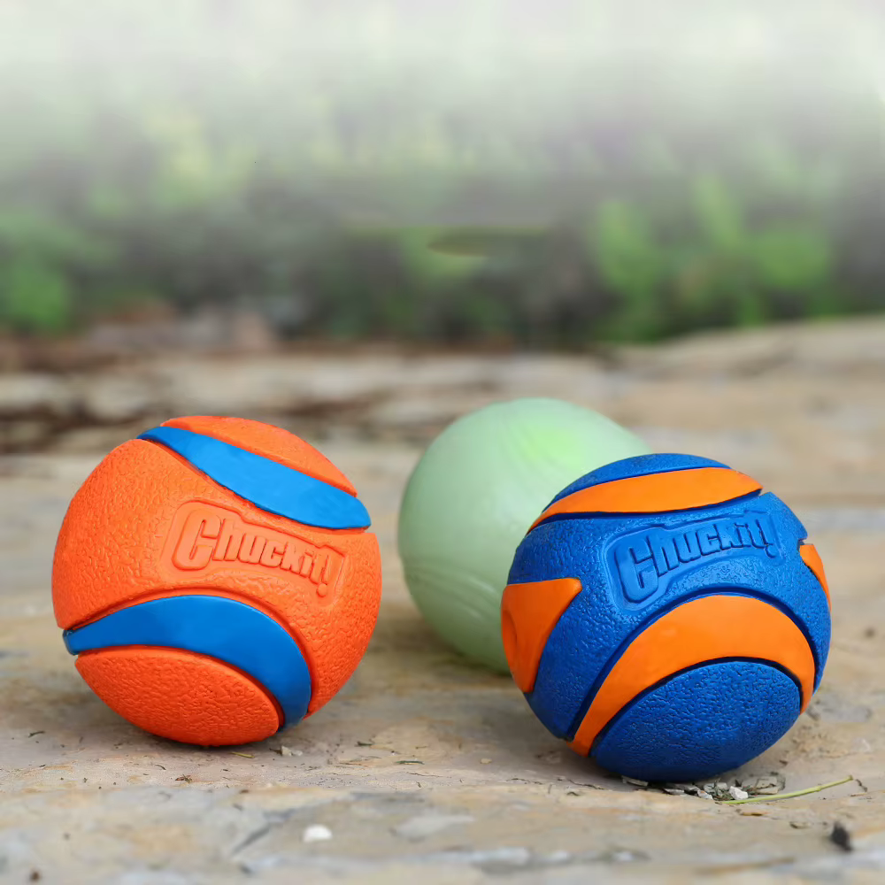 Pelota de Sonido de Goma para Perros - Juguetes Bocales con Ruido Natural — imagen 6