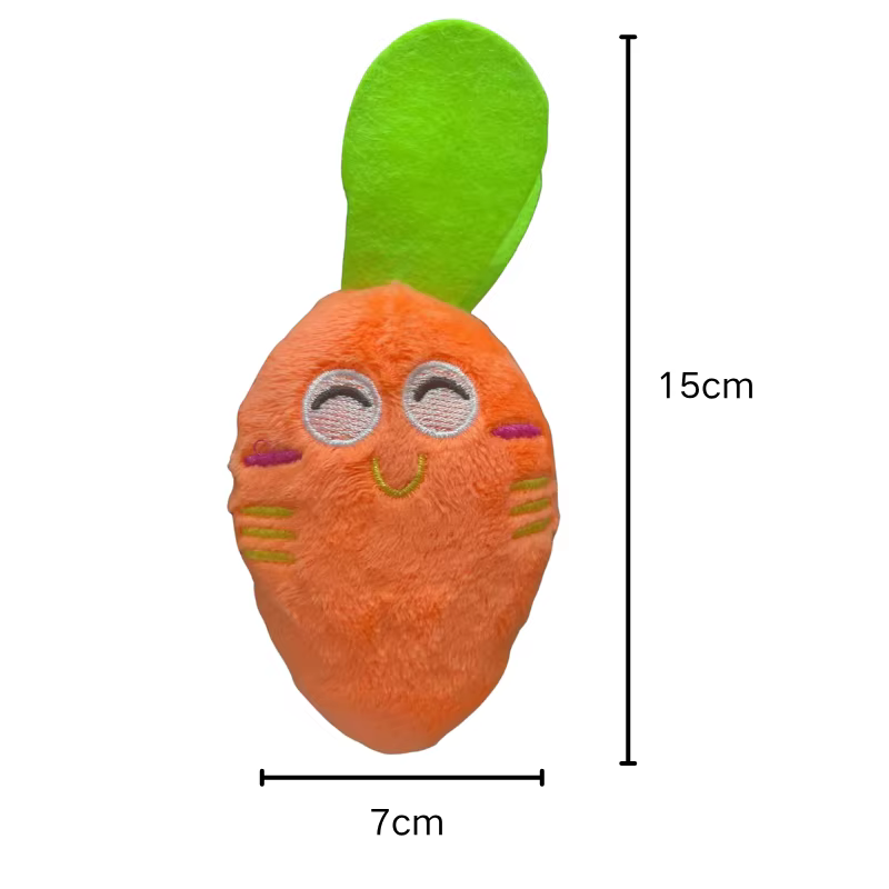 Carrot Sound Toy Chicken Leg Sound Toy Cat Dog Toys Wear-resistant Durable for Teething Fun And Entertainment — image 6
