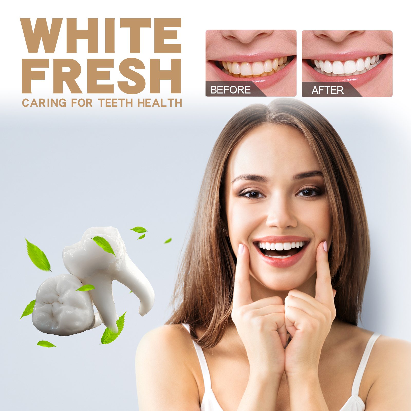 EELHOE Probiotic Brightening White Toothpaste For Oral Cleaning, Fresh Breath, And Gum Protection — image 5