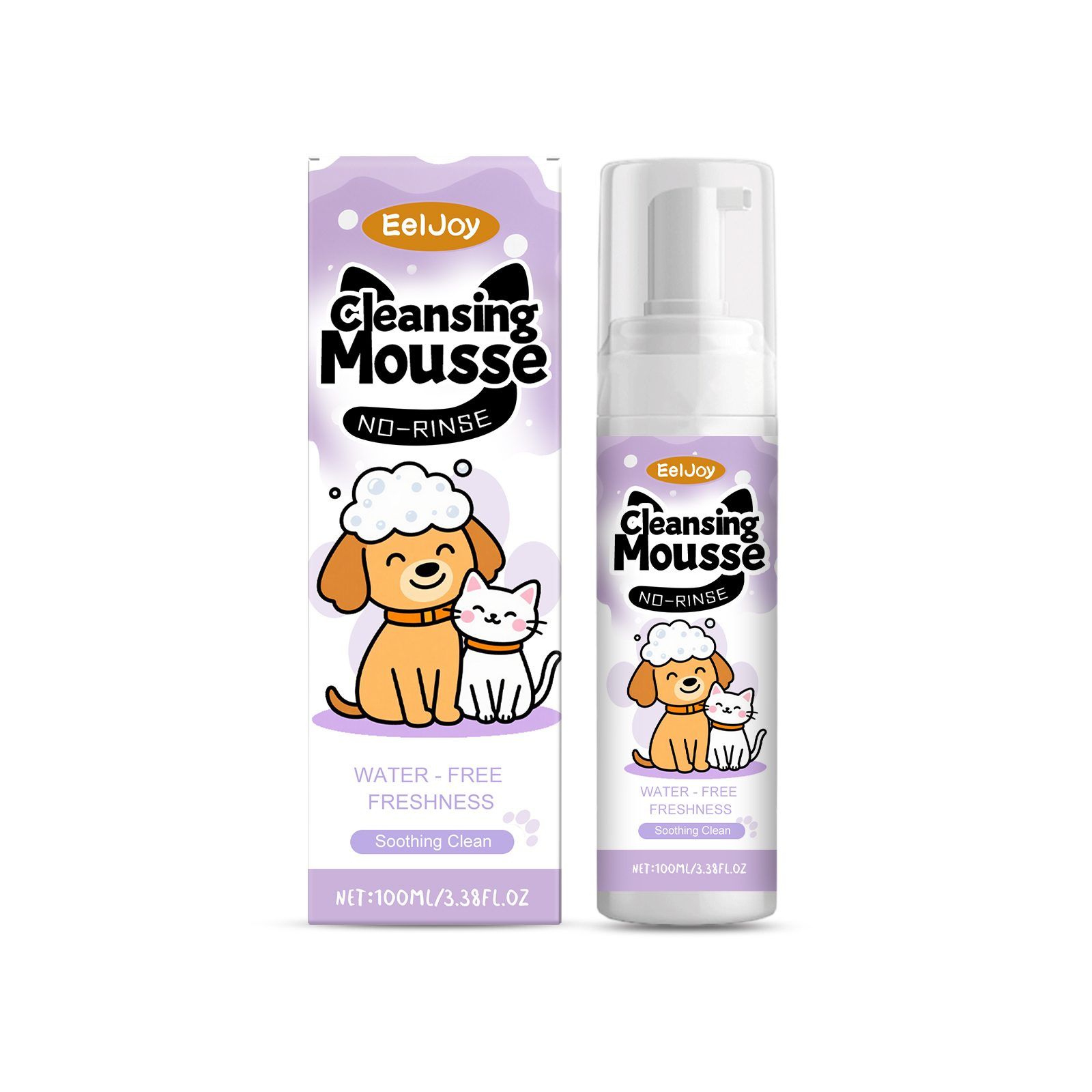 EELJOY No-Rinse Pet Face Cleansing Mousse, 100 ml — image 7