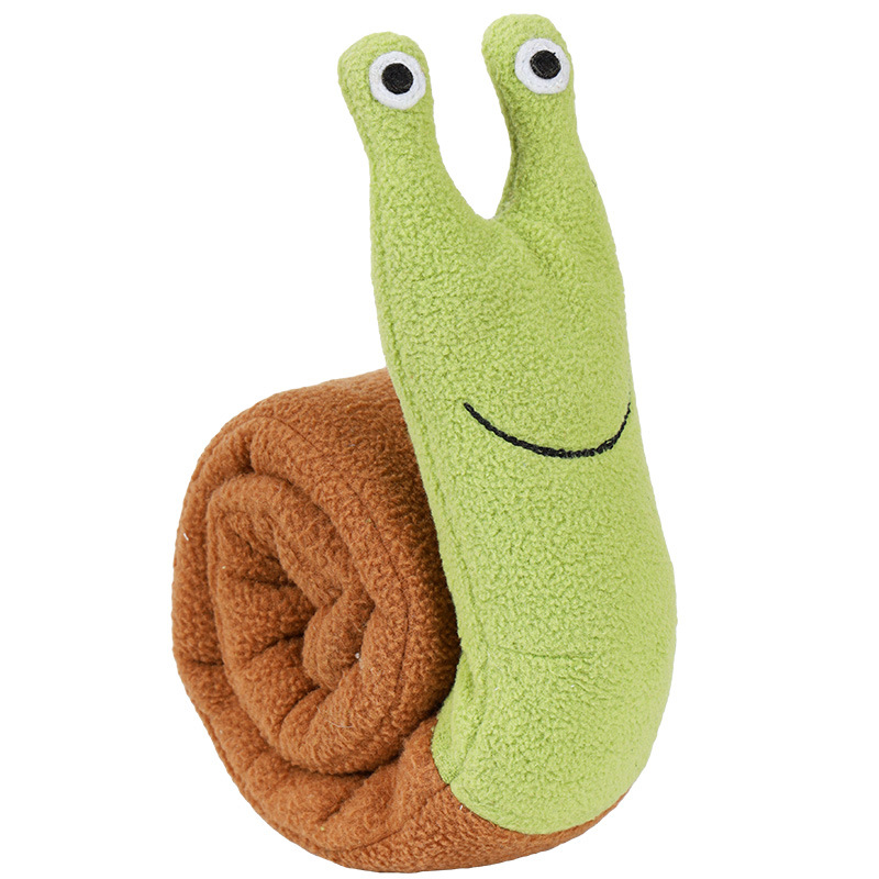 Snail Sniff Pet Toy Plush Molar Intelligence Puppy Toy Voice Interaction Pet Products — image 6