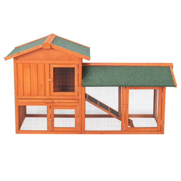 Casa de Pollos en Madera para Conejos y Pájaros - Galpón de Aves — imagen 3