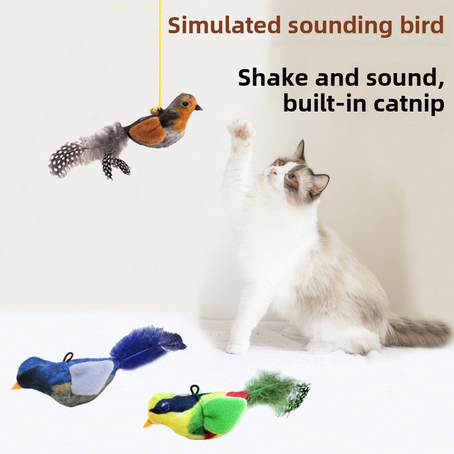 Pet Sound Bird Toy, Universal For Pets Of All Ages, Safe Material, Durable And Anti-bite, Alleviate Pet Anxiety — image 1