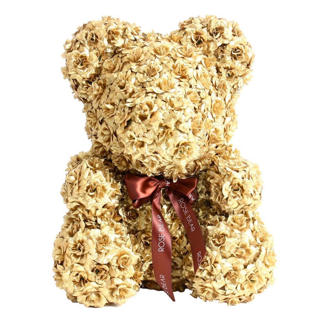 Creative Tanabata Valentine's Day Simulation Flowers Bear Eternal Flowers Foam Bear Roses Bear Gift Box Hug Bear — image 18