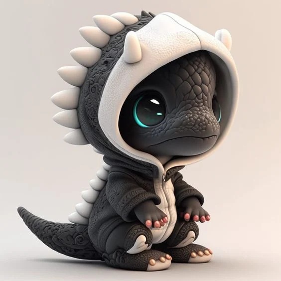 Decoraciones de Halloween - Figuras de dinosaurios y elfos en escultura de resina para ambiente festivo — imagen 6