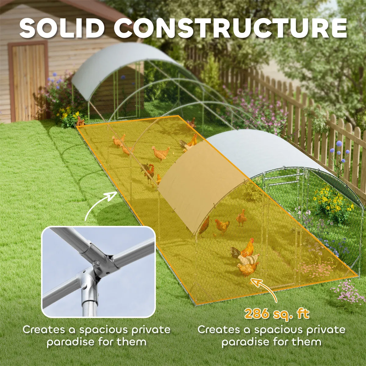 Metal Chicken, Chicken Coop — image 7