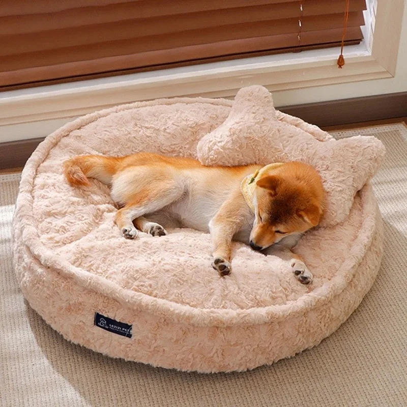 Camas para Perros Accesorios y Suministros para Mascotas Cama Caliente Grande para Razas Pequeñas, Colchones Plumas Sofás para Canes y Gatos — imagen 1