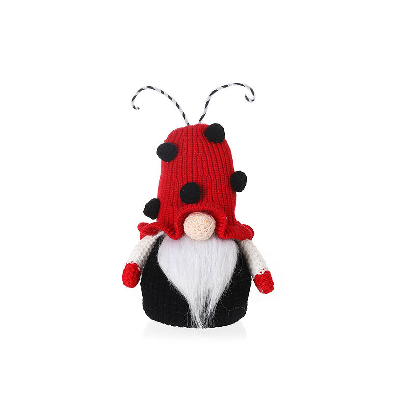New bee knitted wool faceless doll cute dwarf doll ornaments creative goblin doll gift — image 6