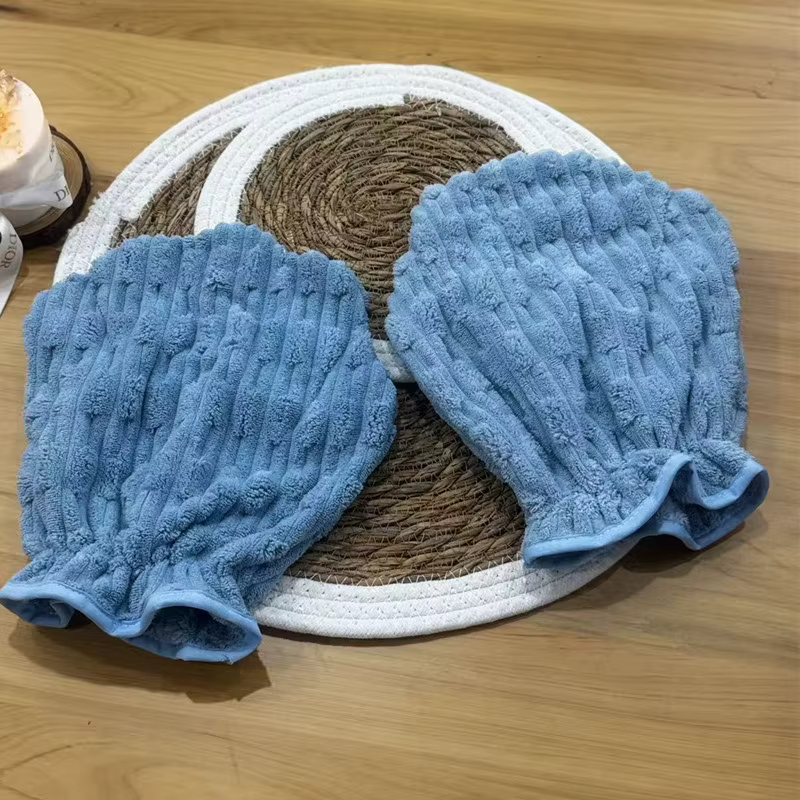 Toallas de Baño para Mascotas - Secador Rápido para Perros y Gatos, Guantes de Baño Absorbentes con Masaje — imagen 4