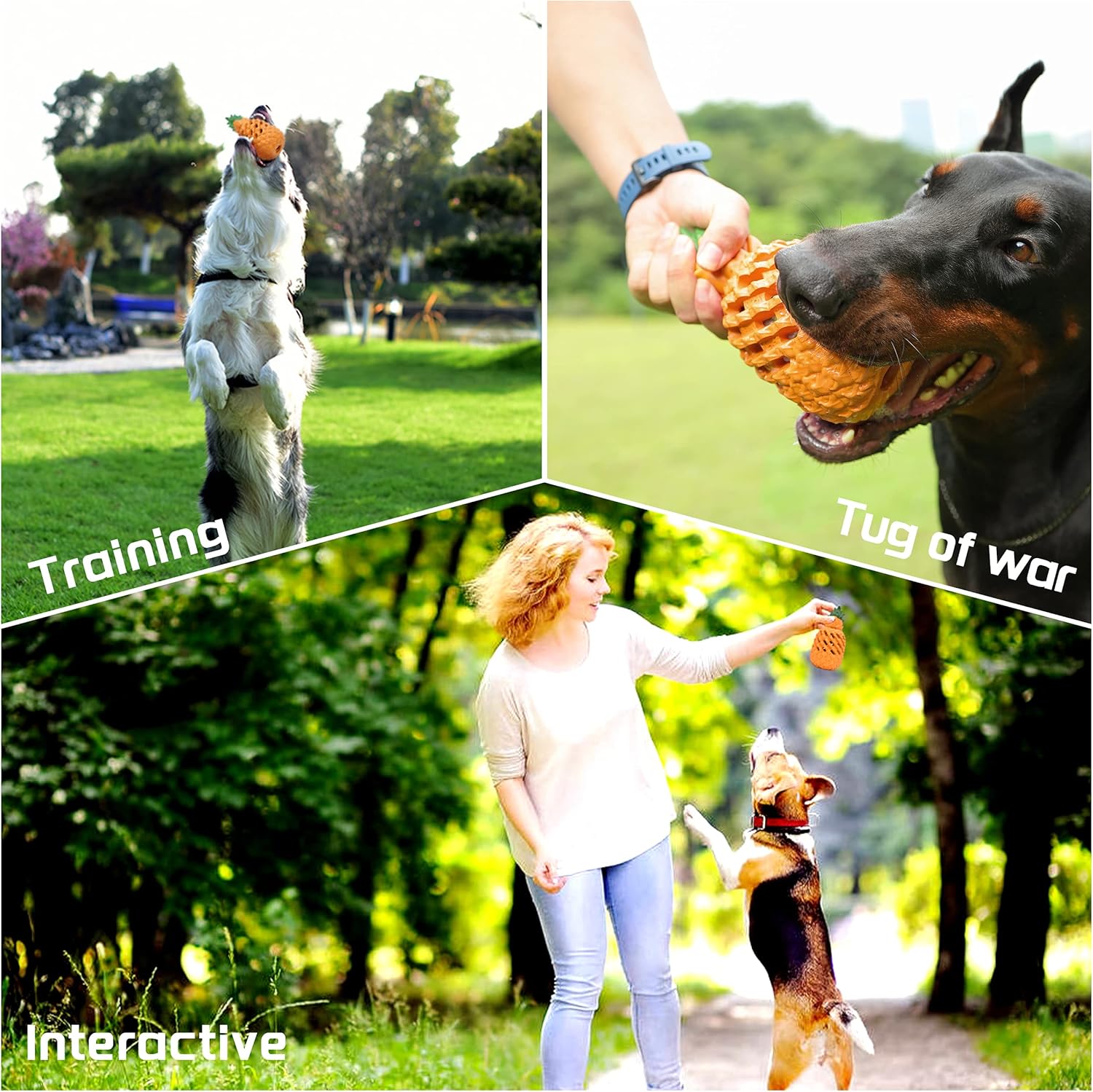 Dog Toys For Dogs Pineapple Dog Chew Toys For Aggressive Chewers Indestructible Dog Toys For Aggressive Chewers Dog Toys For Aggressive Chewers — image 4