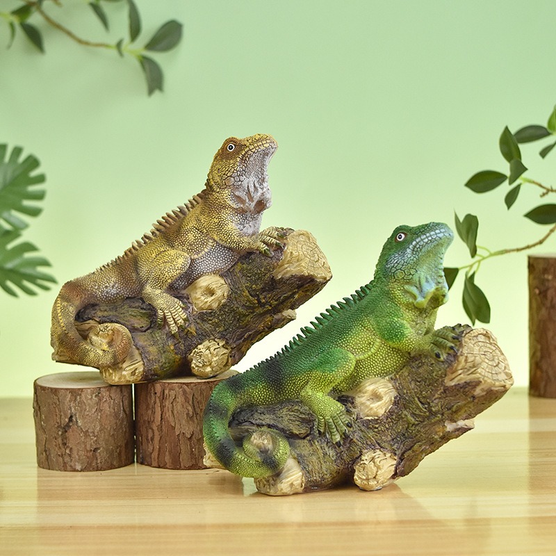 Lizard ornament home living room wine cabinet — image 5