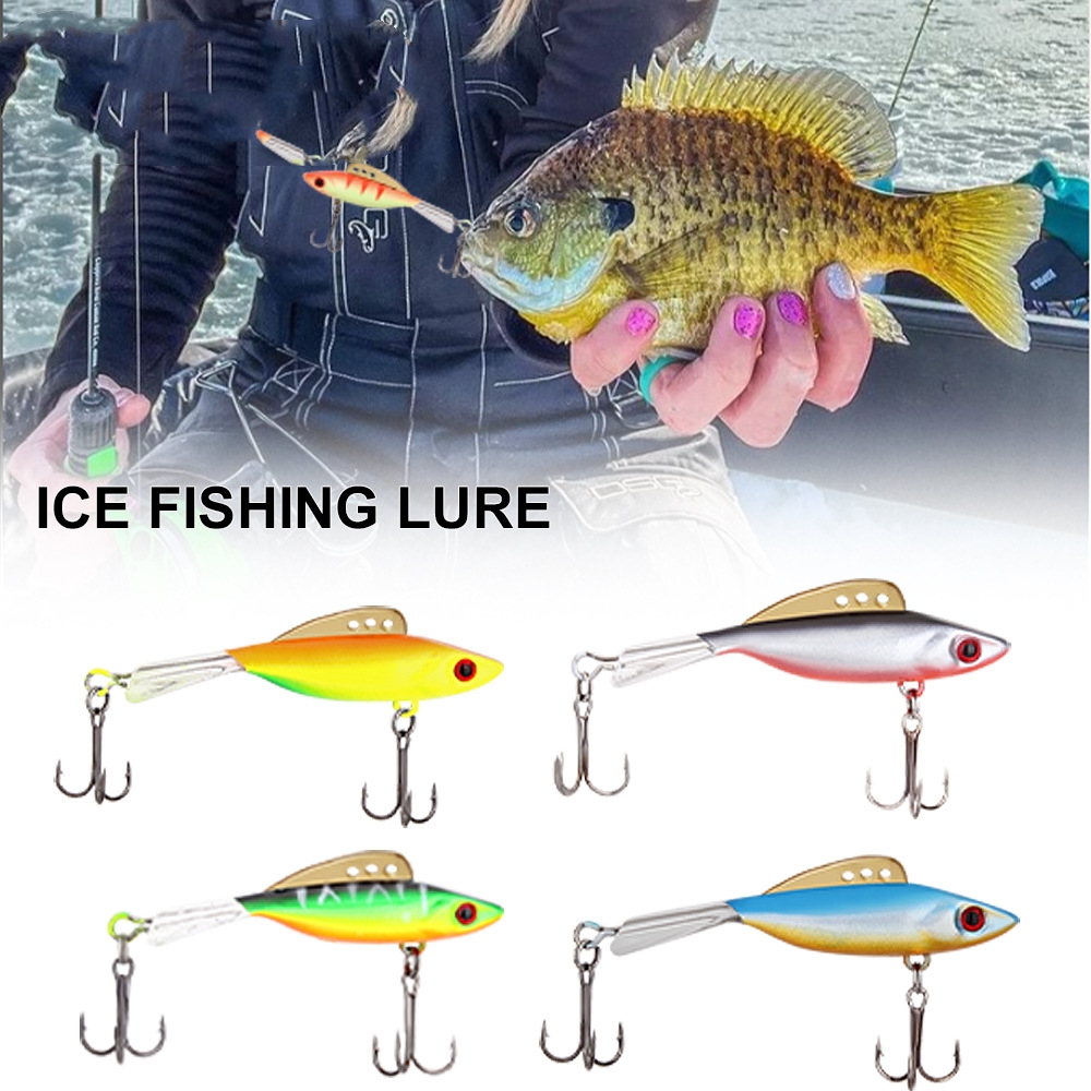 Lija de Pescar para Pesca en Hielo - Gancho Treble para Cebo — imagen 16
