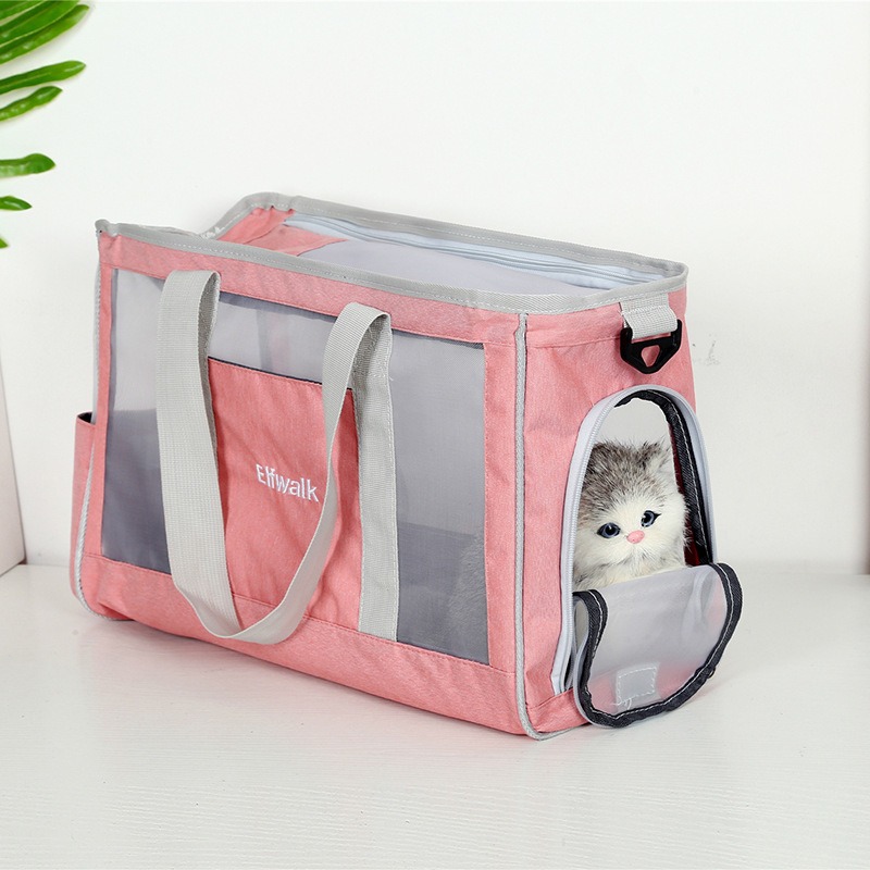 Cat Bag Pet Bag Out Portable Cat Bag Out Breathable Tote Bag Pet Carry Out Travel Tote — image 1