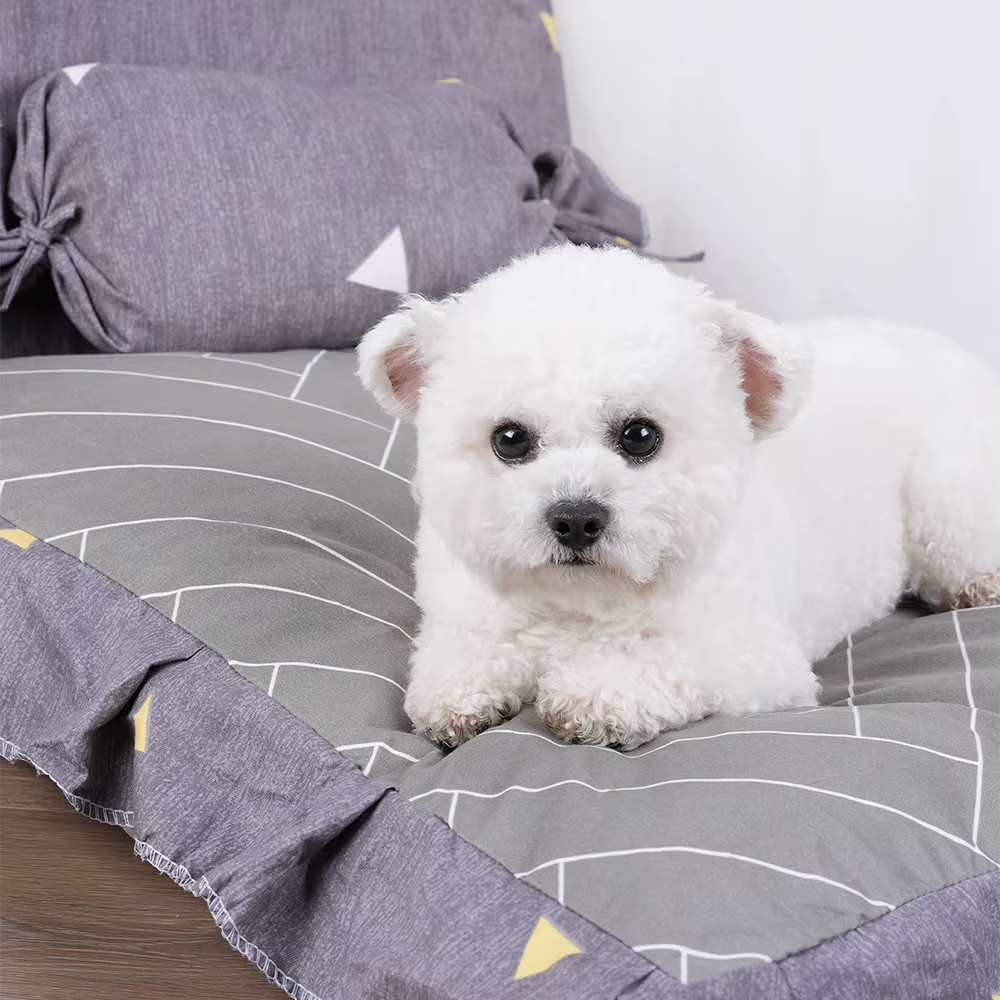 Small Dog Bed Puppy Beds Cats Big Cushion Accessory Bedding for Dogs Breeds Basket Accessories Sofa Large Kennel Baskets Pet Mat — image 4