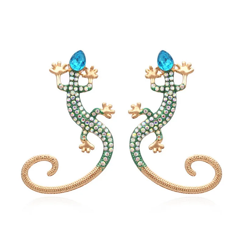 Exaggerated Metal Beetle Earrings for Women Punk Simple Animal Geometric Drop Earrings Accessories Jewelry Gifts — image 6