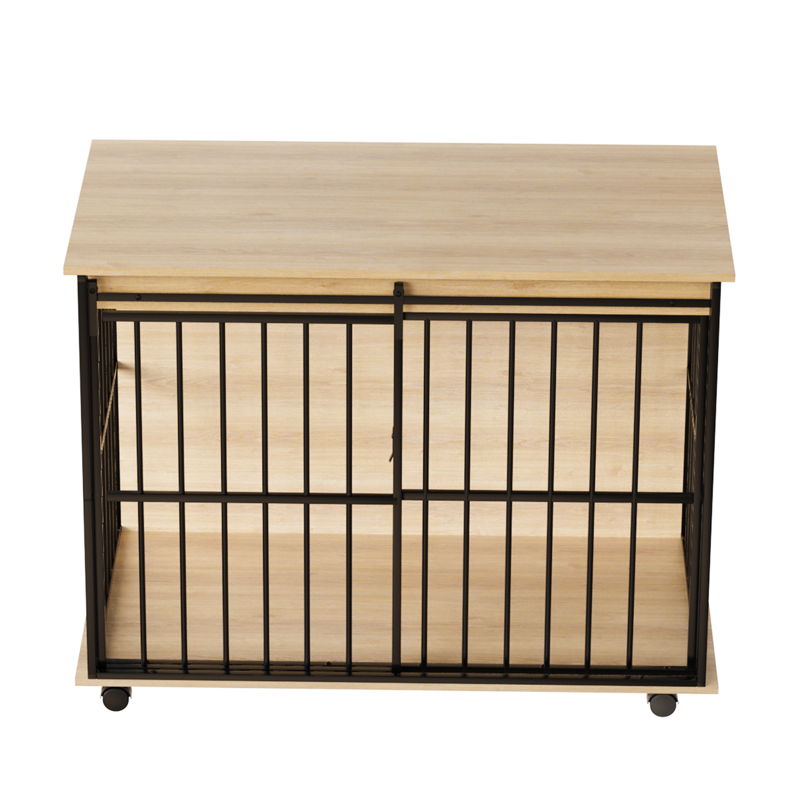Dog crate furniture, large-sized dog crate suitable for medium to large dogs, wooden dog kennel furniture — image 4
