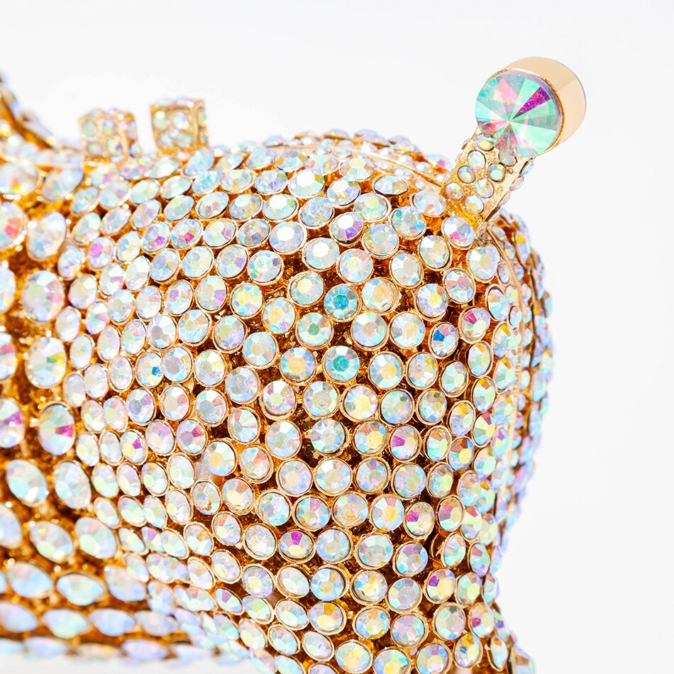 Bolsa de Noche en forma de Perro con Diamantes - Bolso de Cena para Mujer con Diseño Único y Elegante — imagen 6