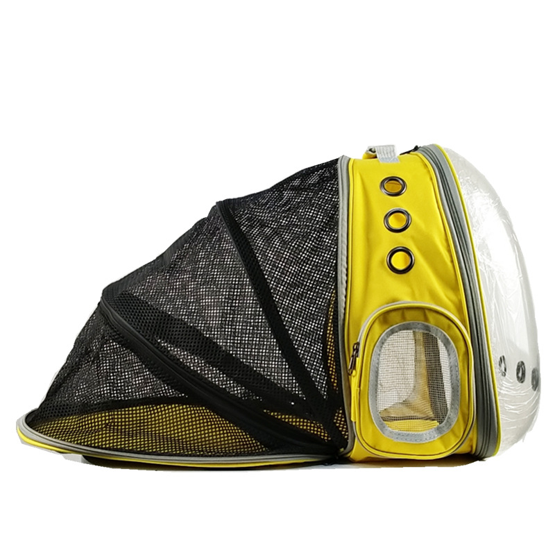 Cat Bag Panoramic Space Capsule Space Bag Pet Bag Portable Backpack Porous Breathable And Light Proof Expandable Cat Bag — image 3