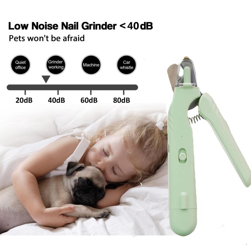 Cortaúñas para Mascotas 2 en 1 con Luz LED, Tijeras Especiales Detectoras de Vena Sanguínea para Perros y Gatos, Cortador de Uñas Multifunción para Patas de Animales, Artículos para Mascotas — imagen 28