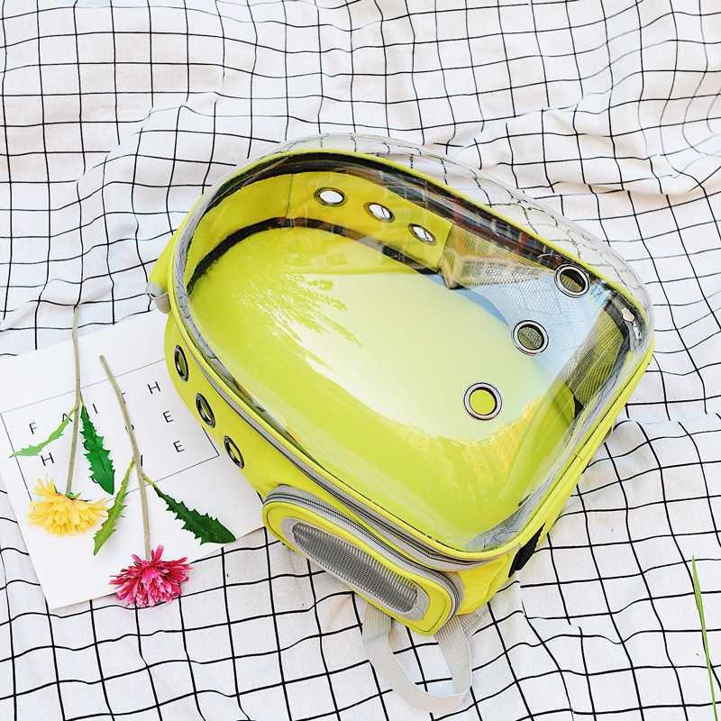 Mochila para Gatos Completa de Espacio Transparente Bolsa Portátil con Capacidad Larga — imagen 14