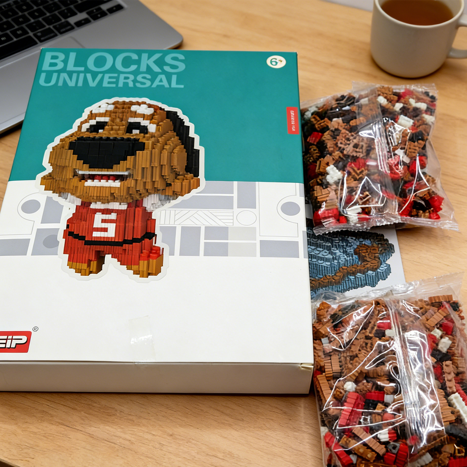 Dog Building Block-Brown — image 3