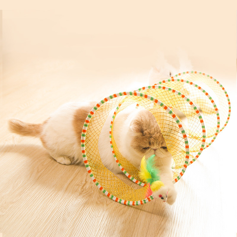 Túnel de Gato Plegable para Juguetes — imagen 1