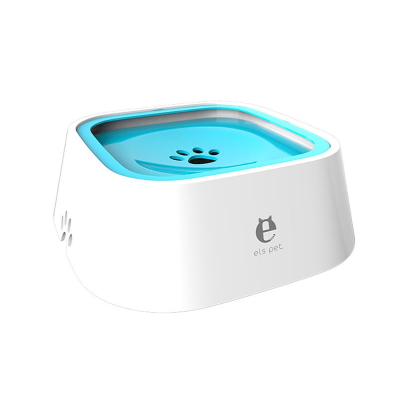 Dog Drinking Water Bowl 1.5L Floating Non-Wetting Mouth Cat Bowl Without Spill Drinking Water Dispenser ABS Plastic Dog Bowl — image 8