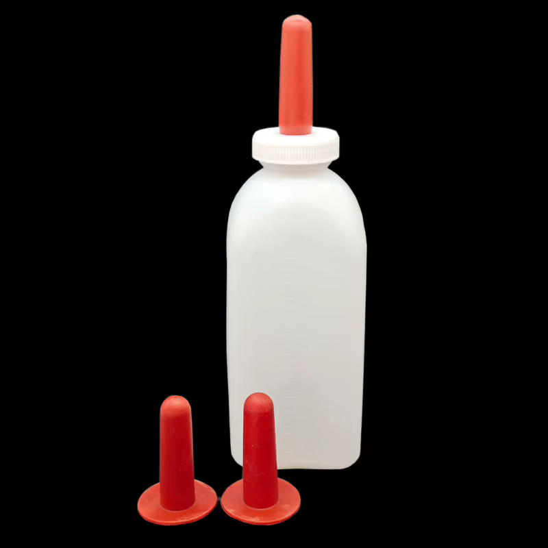 Botella de Leche para Terneros de Plástico con Seno de Goma - 2L — imagen 6