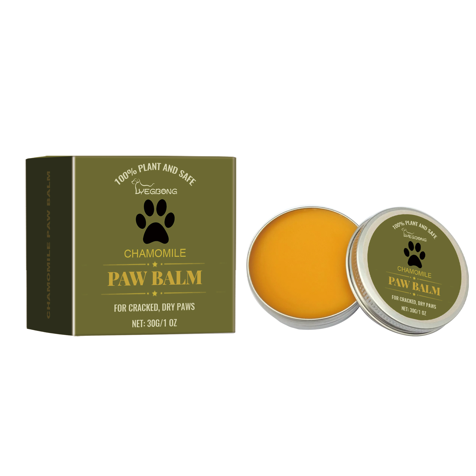 Yegbong Claw Care Cream For Dogs And Cats, Gentle Moisturizing And Softening Foot Pad, Pet Claw Care Cream — image 2