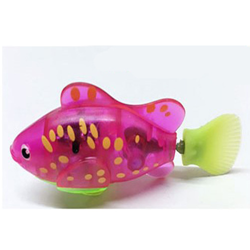Pez Robótico Acuático Luminoso Juguetes de Baño para Niños Pez Eléctrico de Bajos Costos — imagen 8