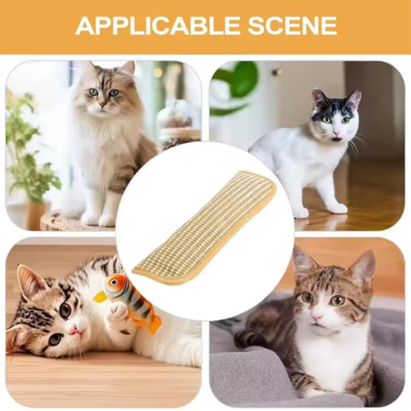 Cat Scratcher Interactive Toys for Cat Catnip Pillow Kitten Claw Grinder Scratching Post for Cats Chew Bite Toys Pet Supplies — image 3