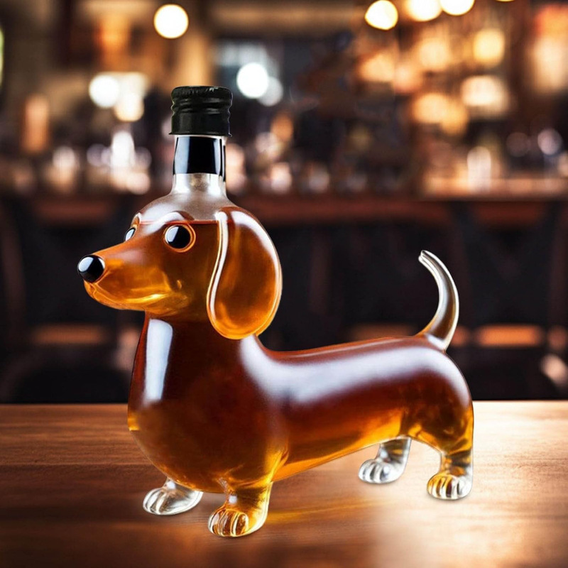 Funny Middle Finger Duck/Turtle/Dog Whisky Glass Decanter – Bar/Office/Home Decor — image 4