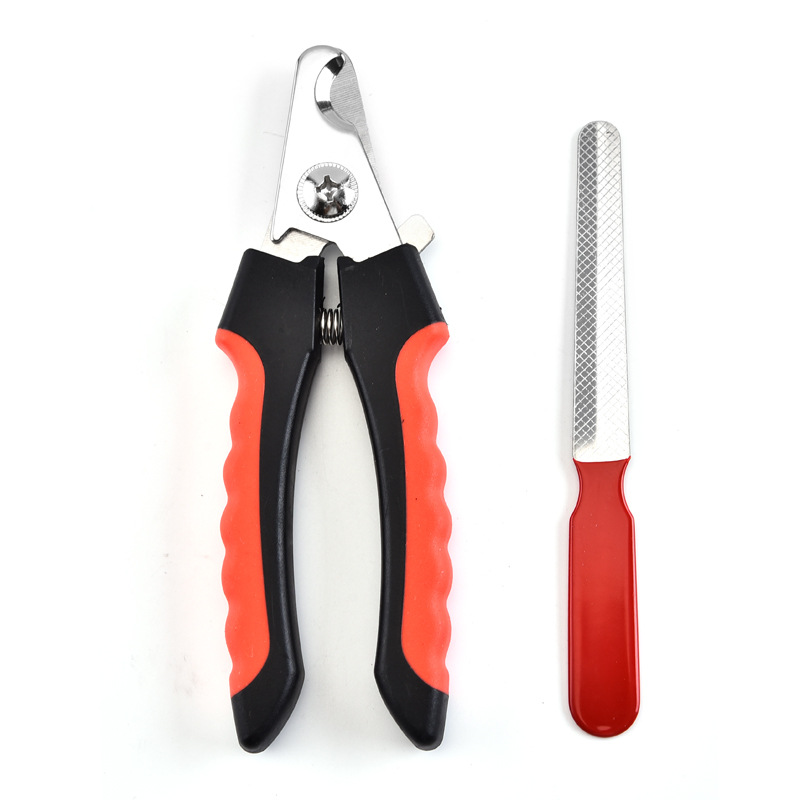 Dog Pet Nail Clipper With File Nail Clipper Cat Nail Clipper Stainless Steel Nail Clipper Pet Supplies — image 3