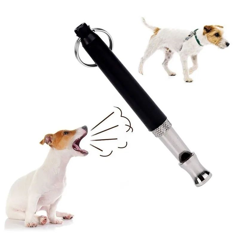 Dog Trainings Whistle Copper Ultrasonic Pet Dog Training Whistle Portable Keychain Whistle Adjustable Dog Flute Supplies — image 11