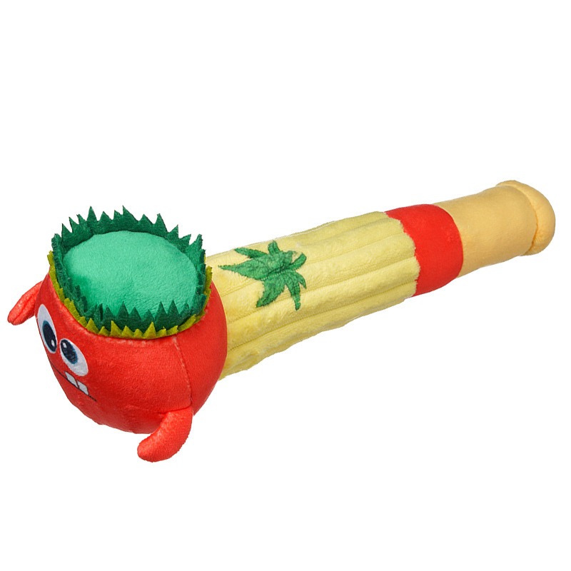 Pet dog puzzle toy bite resistant pipe doll small and medium-sized dog plush sound toy — image 1