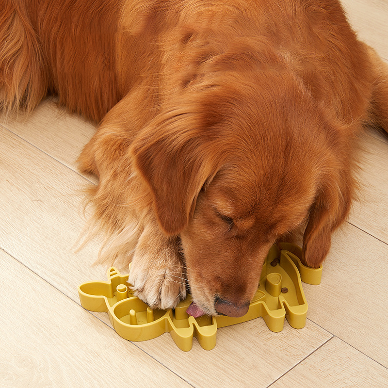 Pet Slow Food Bowl Slow Food Bowl Anti-Choking Cat Bowl Licking Pad TPR Silicone Anti-Overturning Dog Basin Thickened And Non-Slip — image 4