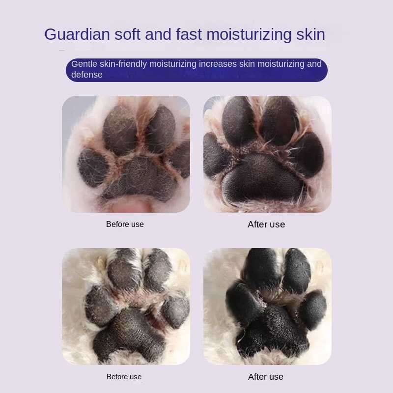 Cremas para Patas de Perro Bálsamo Suave Hidratante Protección contra Grietas y Rasguños Seguro para Lamer Hidratación Profunda Alivio Sofocado — imagen 4