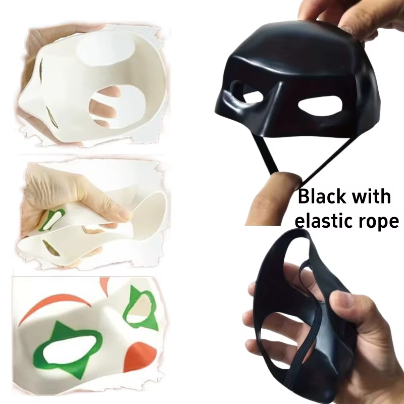 Halloween Bat Pet Mask for Cats Dogs Cool Black Cute Funny Photo Prop Pet Accessory Toy for Adults Holiday Party Decor Gift — image 2